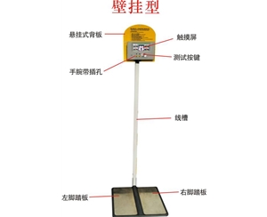JH-001壁掛型數顯式人體靜電測試儀